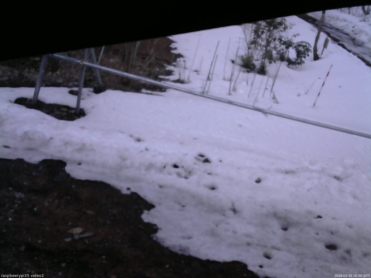 長野県菅平高原 ゆたか山荘 駐車場 2026/03/20 16:30