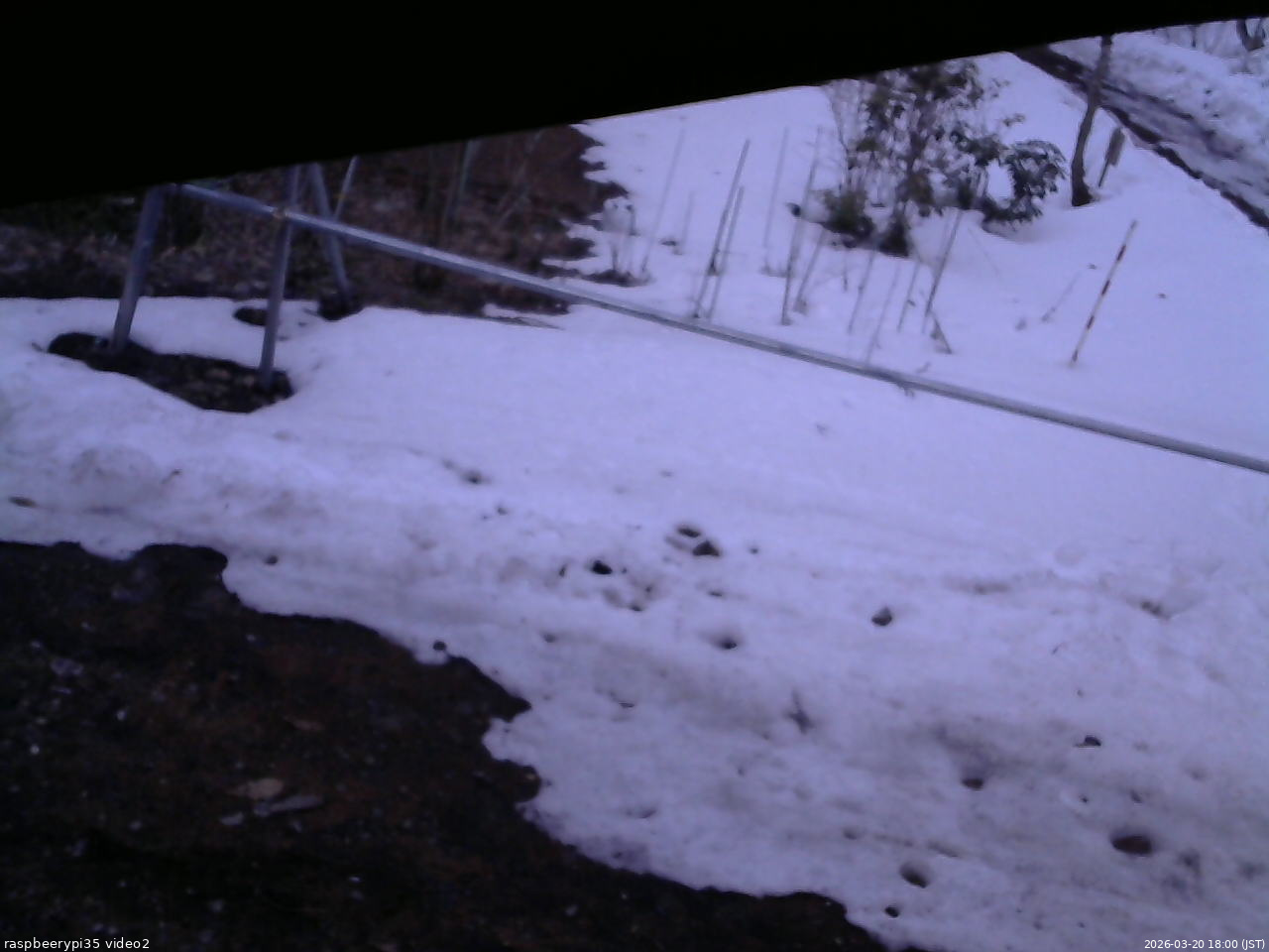 長野県菅平高原 ゆたか山荘 駐車場 2026/03/20 18:00