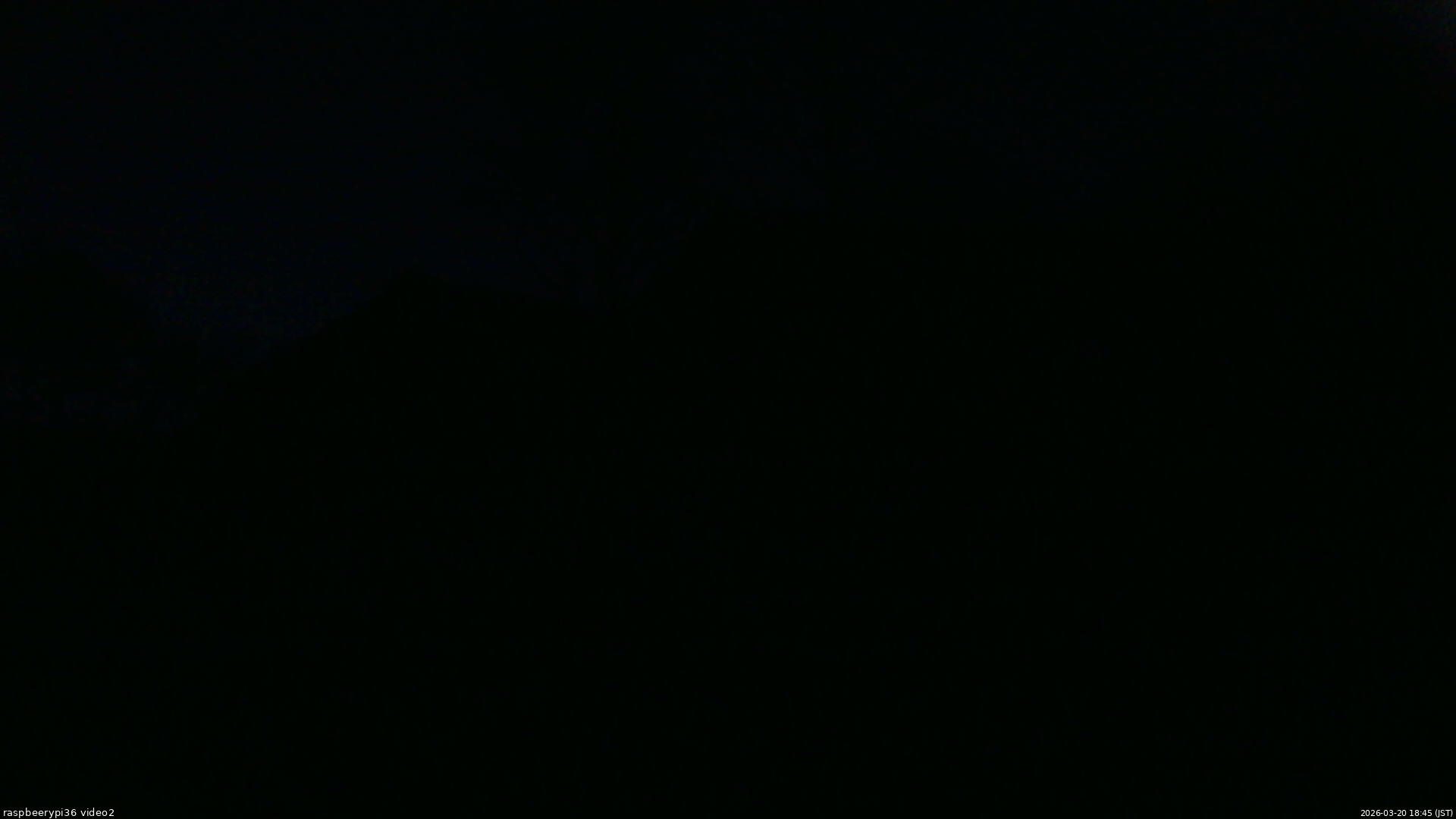 長野県菅平高原 ゆたか山荘 駐車場奥 2026/03/20 18:45