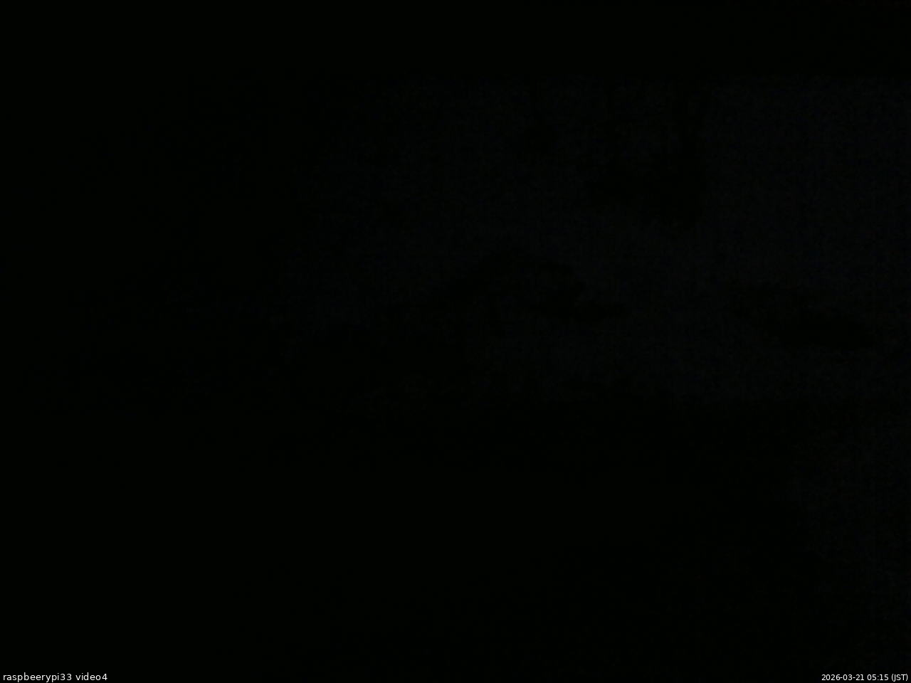 長野県菅平高原 ゆたか山荘 東側(坂下) 2026/03/21 05:15