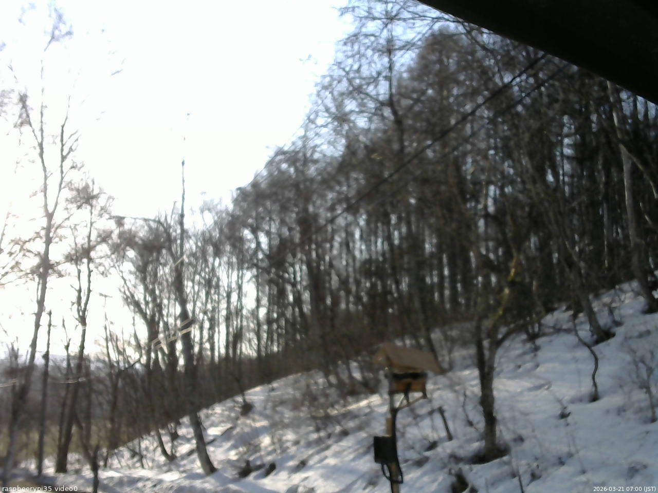 長野県菅平高原 ゆたか山荘 温度計 2026/03/21 07:00