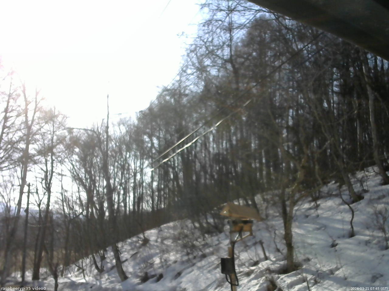 長野県菅平高原 ゆたか山荘 温度計 2026/03/21 07:45