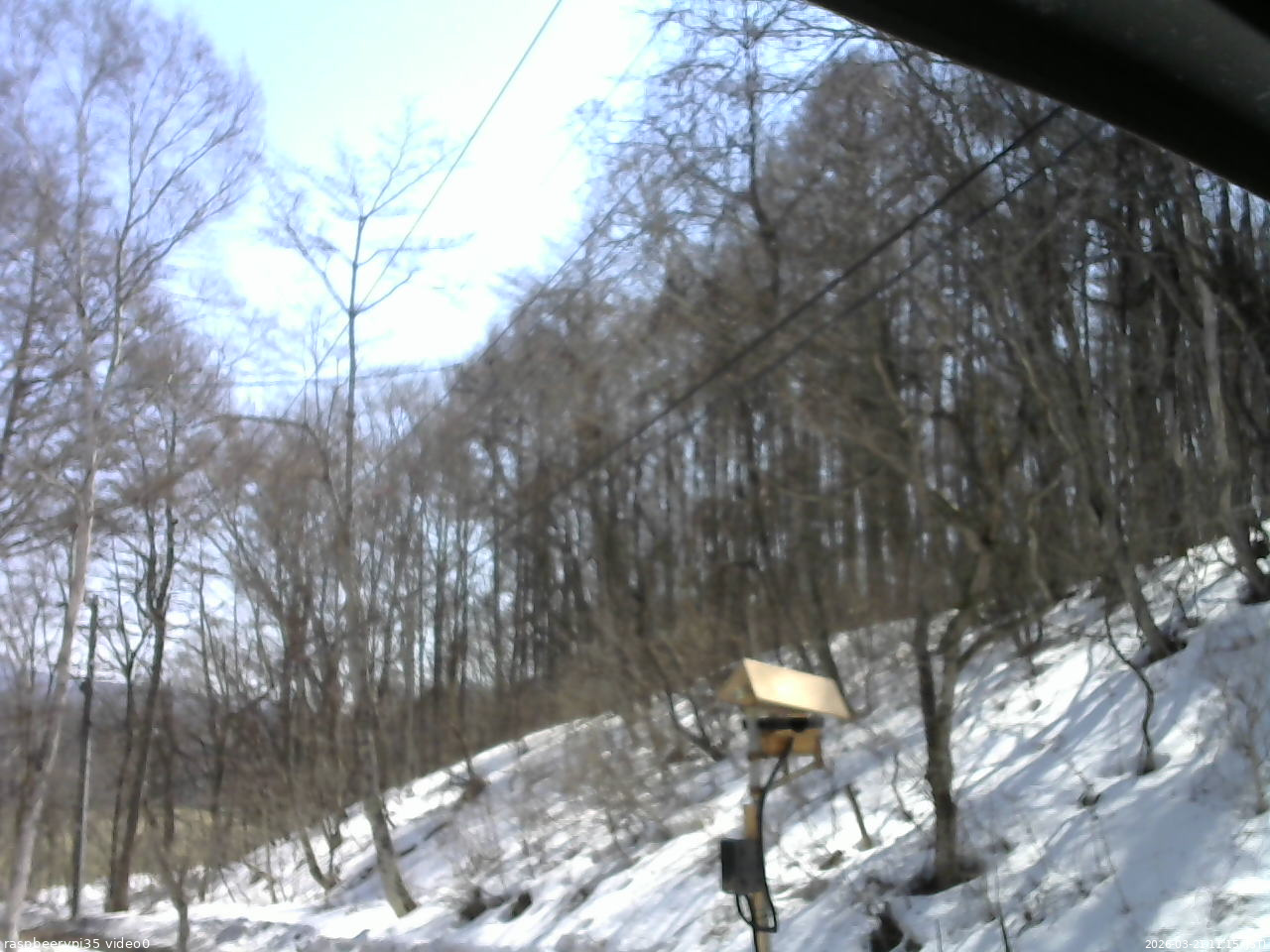 長野県菅平高原 ゆたか山荘 温度計 2026/03/21 11:15