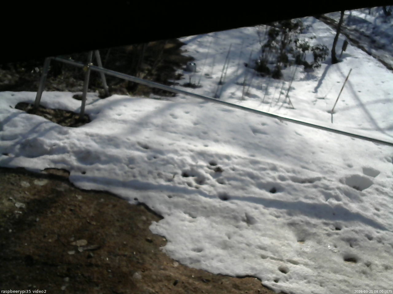 長野県菅平高原 ゆたか山荘 駐車場 2026/03/21 08:00