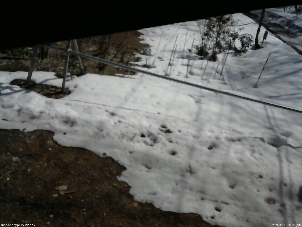 長野県菅平高原 ゆたか山荘 駐車場 2026/03/21 10:15