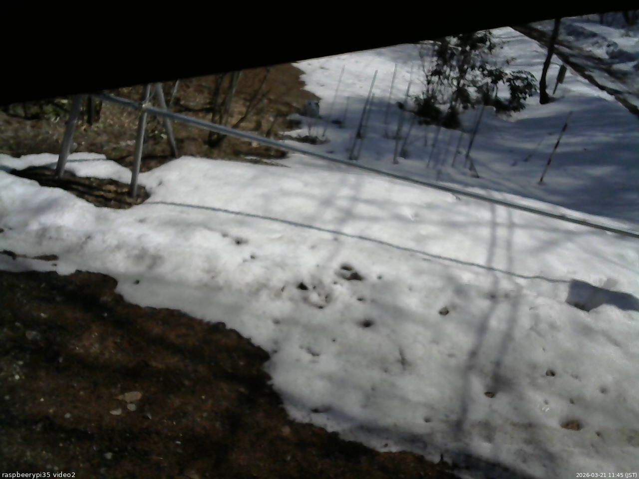 長野県菅平高原 ゆたか山荘 駐車場 2026/03/21 11:45