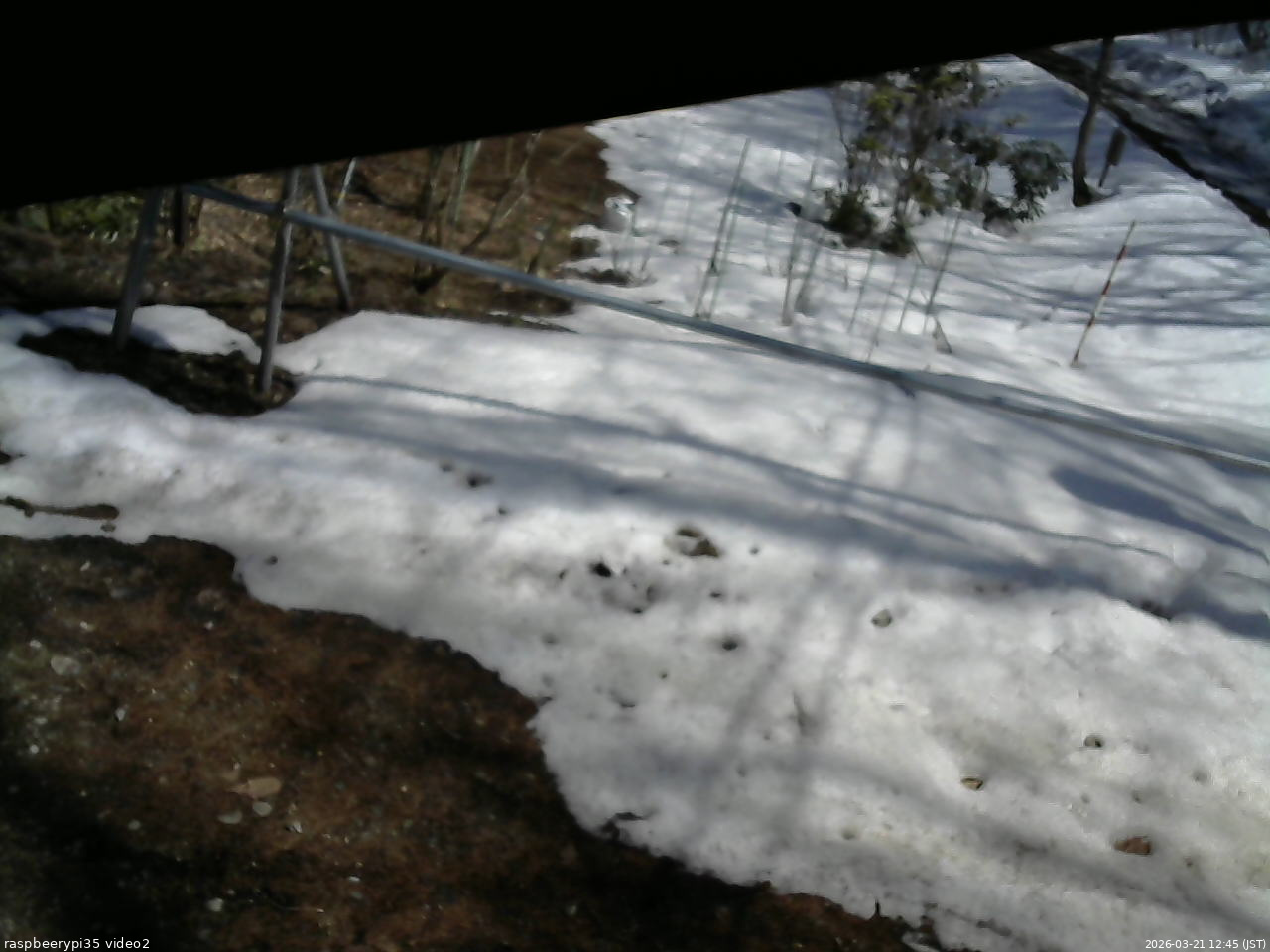 長野県菅平高原 ゆたか山荘 駐車場 2026/03/21 12:45