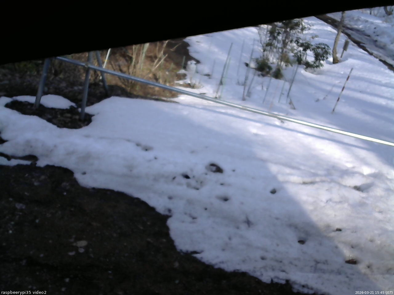 長野県菅平高原 ゆたか山荘 駐車場 2026/03/21 15:45