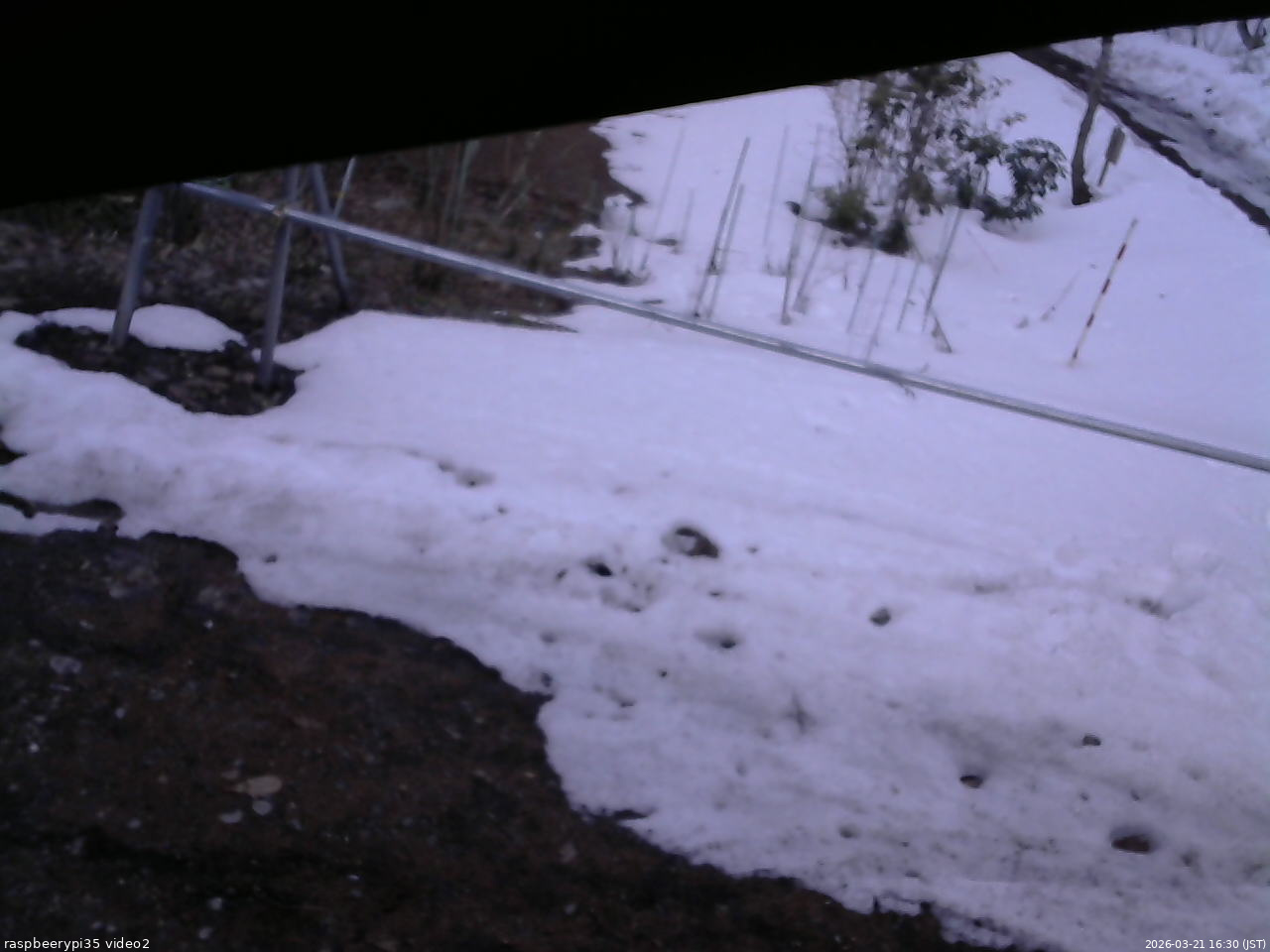 長野県菅平高原 ゆたか山荘 駐車場 2026/03/21 16:30