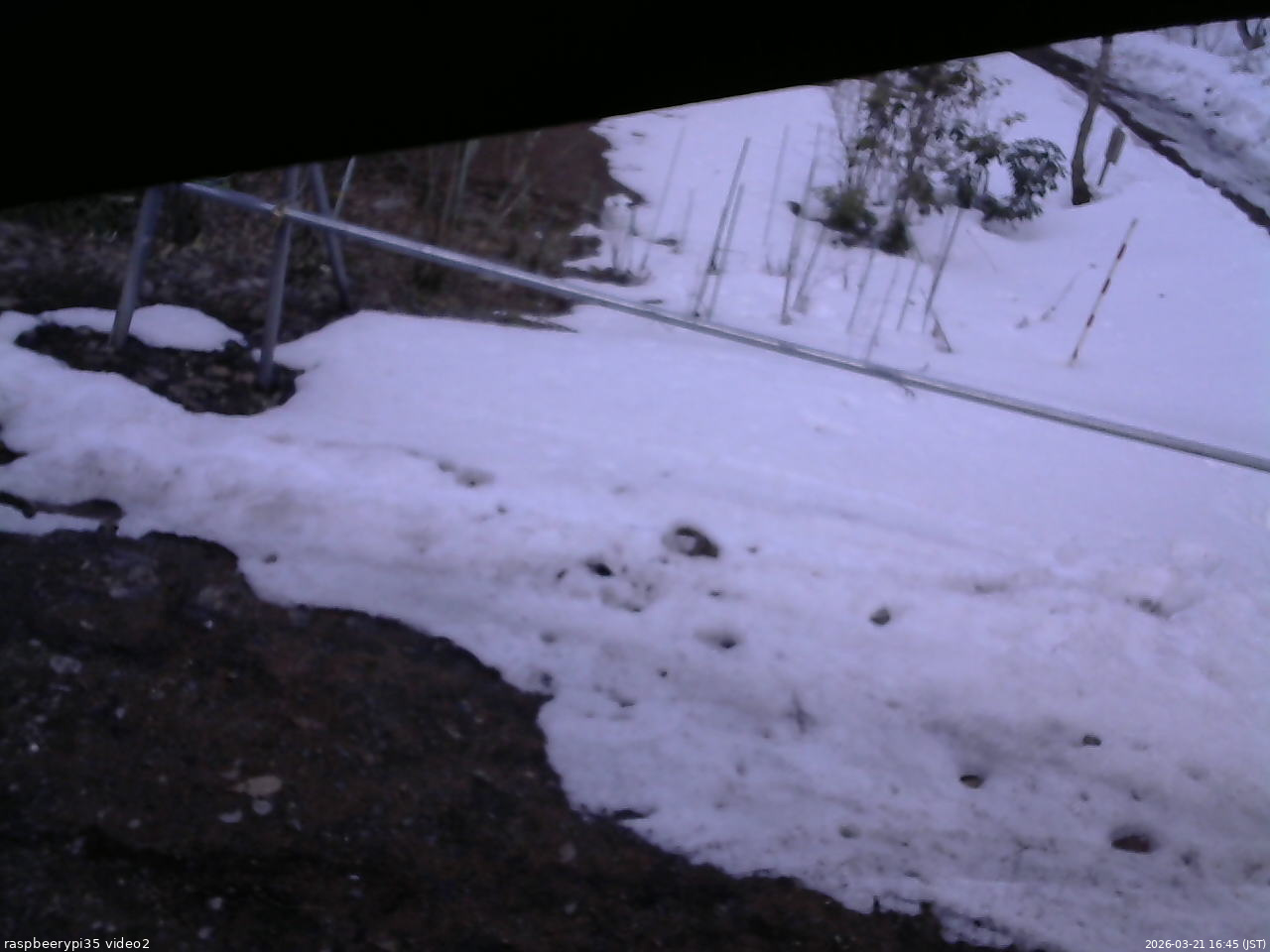 長野県菅平高原 ゆたか山荘 駐車場 2026/03/21 16:45