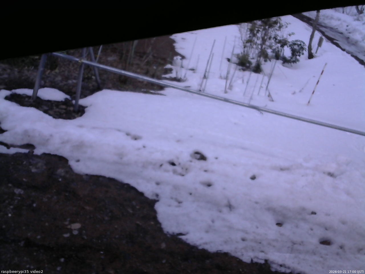 長野県菅平高原 ゆたか山荘 駐車場 2026/03/21 17:00