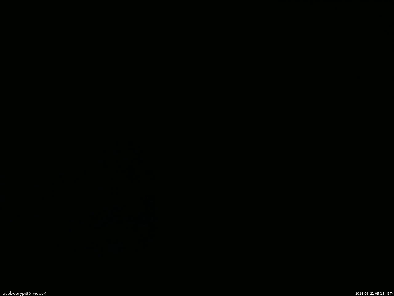 長野県菅平高原 ゆたか山荘 東側上空 2026/03/21 05:15