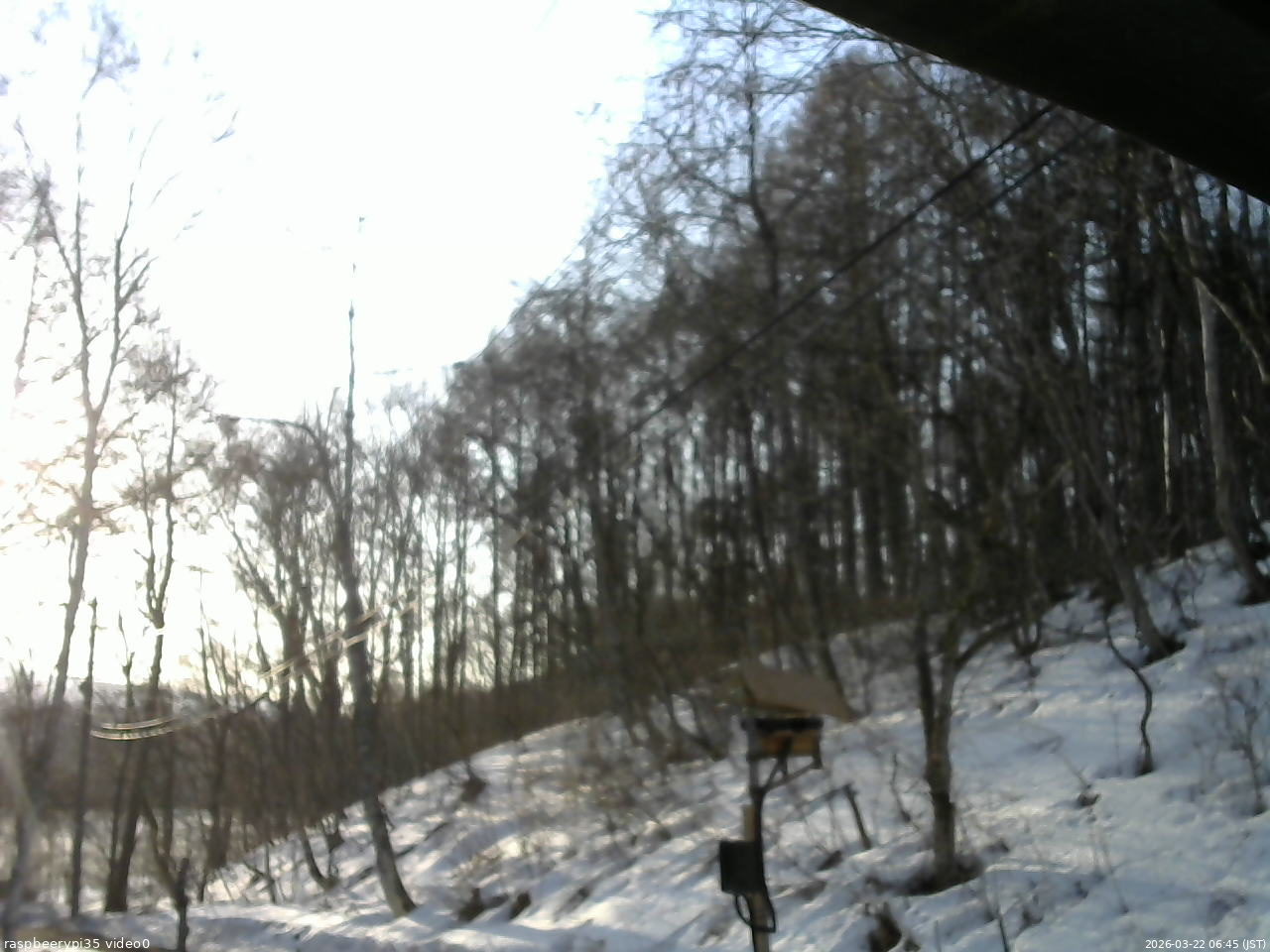 長野県菅平高原 ゆたか山荘 温度計 2026/03/22 06:45