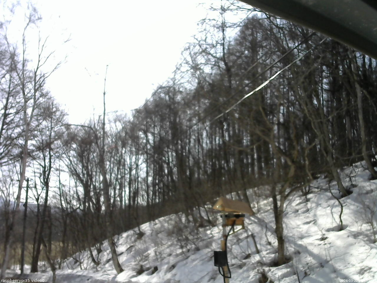 長野県菅平高原 ゆたか山荘 温度計 2026/03/22 08:45