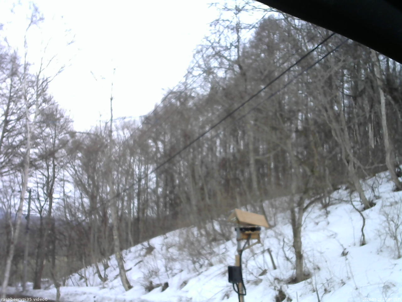 長野県菅平高原 ゆたか山荘 温度計 2026/03/22 17:30