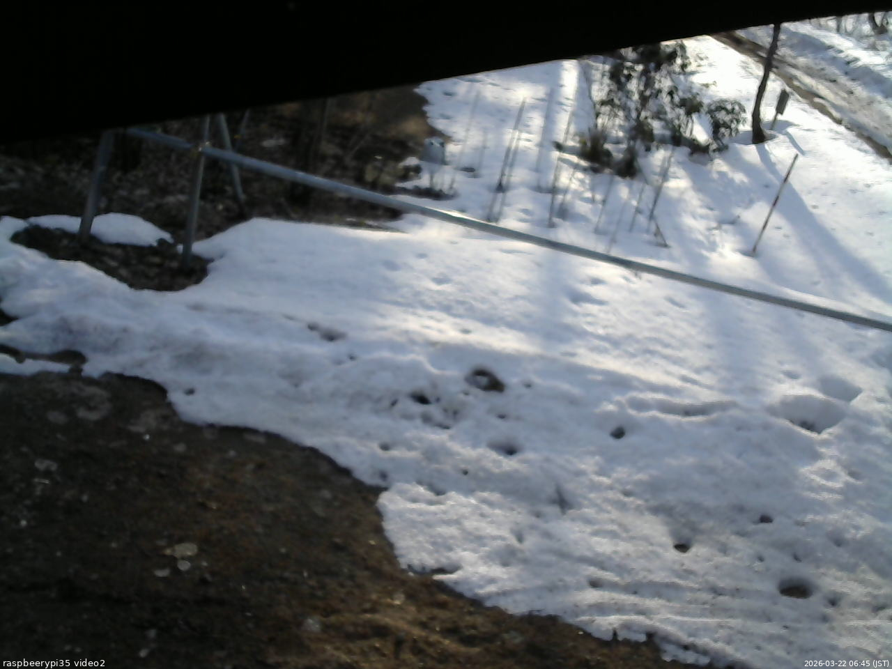 長野県菅平高原 ゆたか山荘 駐車場 2026/03/22 06:45