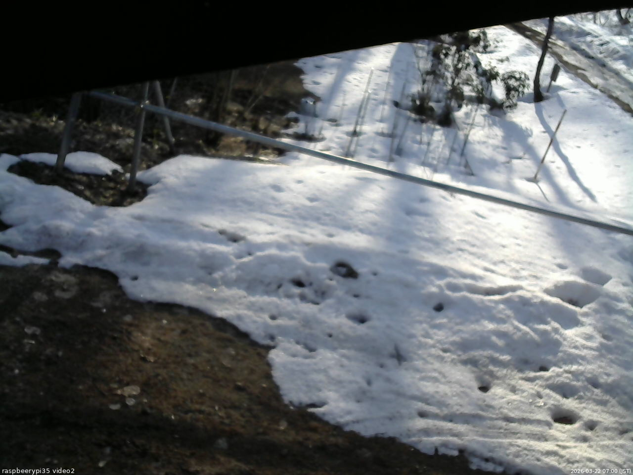 長野県菅平高原 ゆたか山荘 駐車場 2026/03/22 07:00
