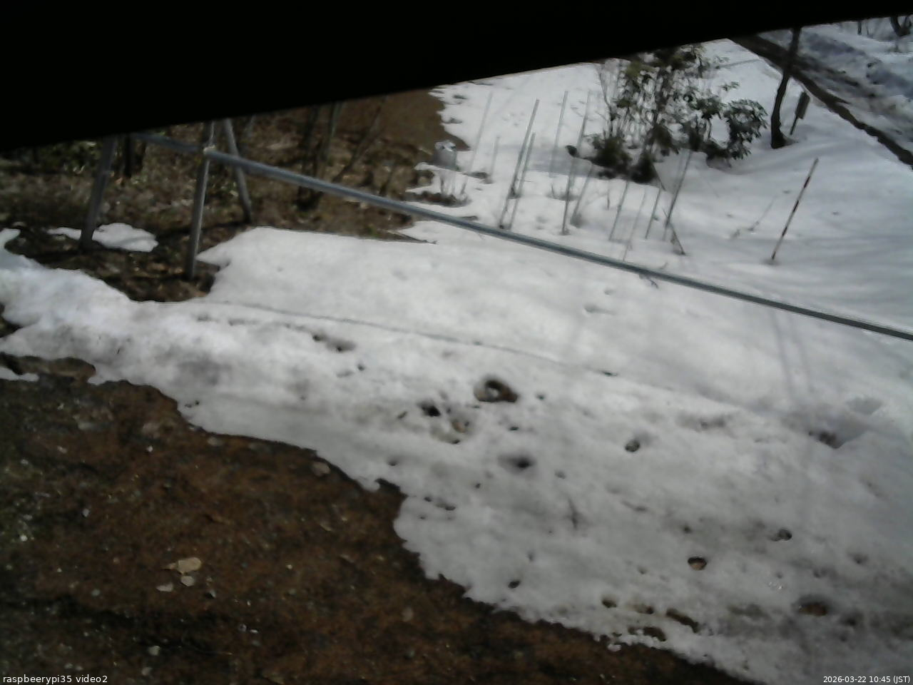 長野県菅平高原 ゆたか山荘 駐車場 2026/03/22 10:45