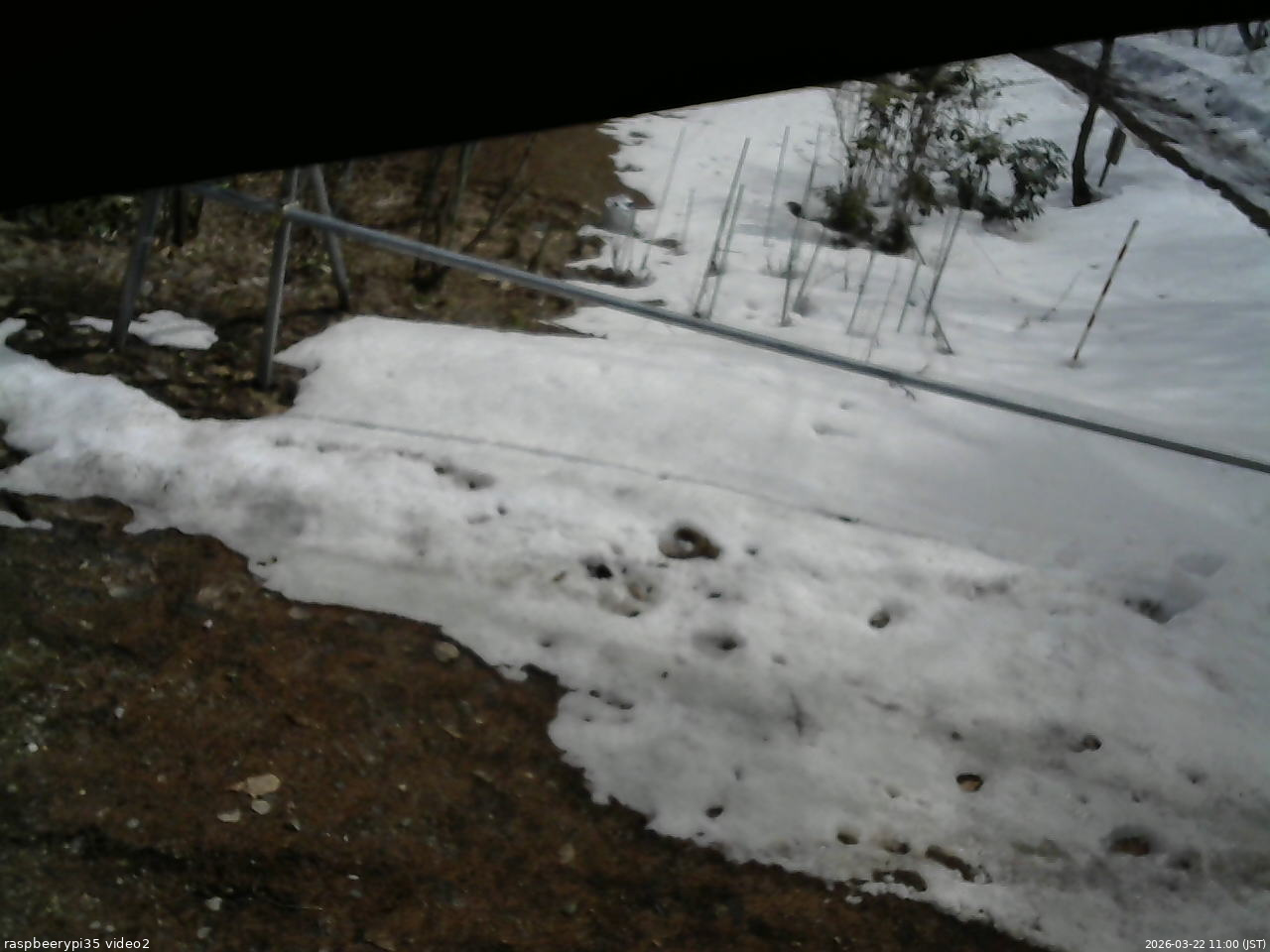長野県菅平高原 ゆたか山荘 駐車場 2026/03/22 11:00
