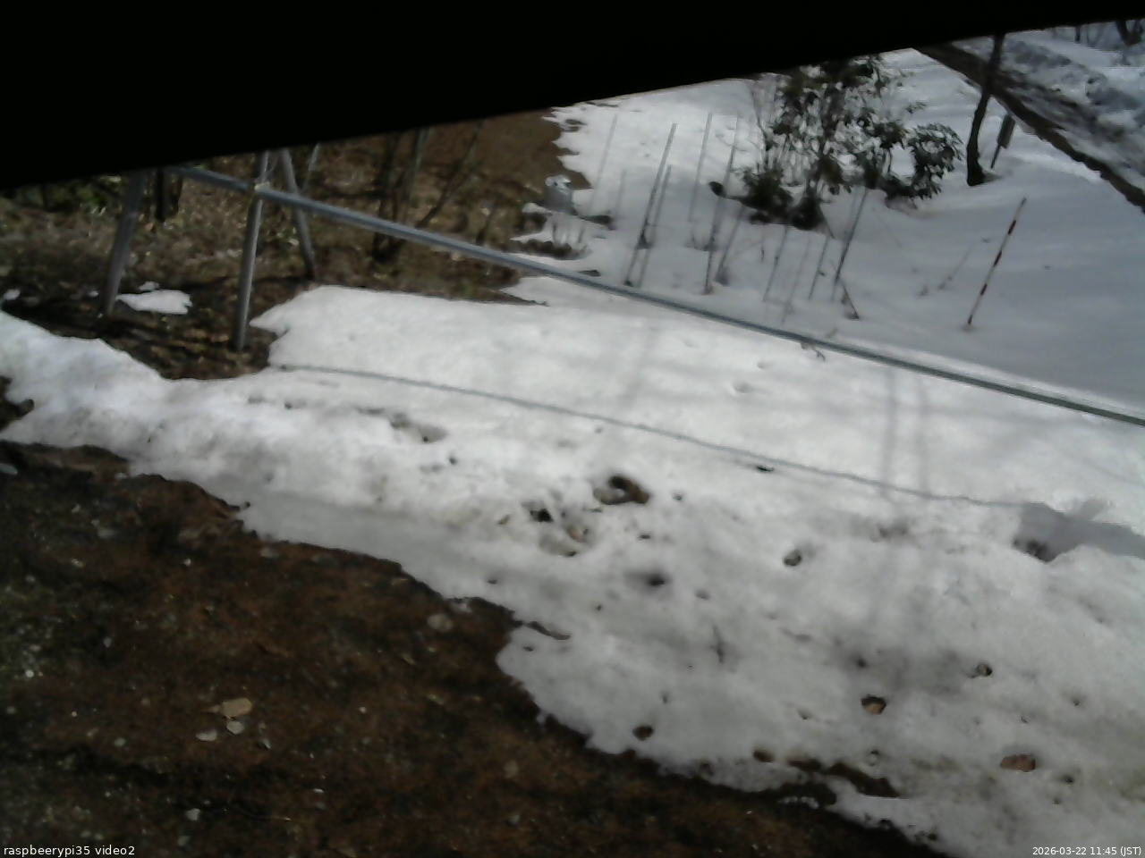 長野県菅平高原 ゆたか山荘 駐車場 2026/03/22 11:45