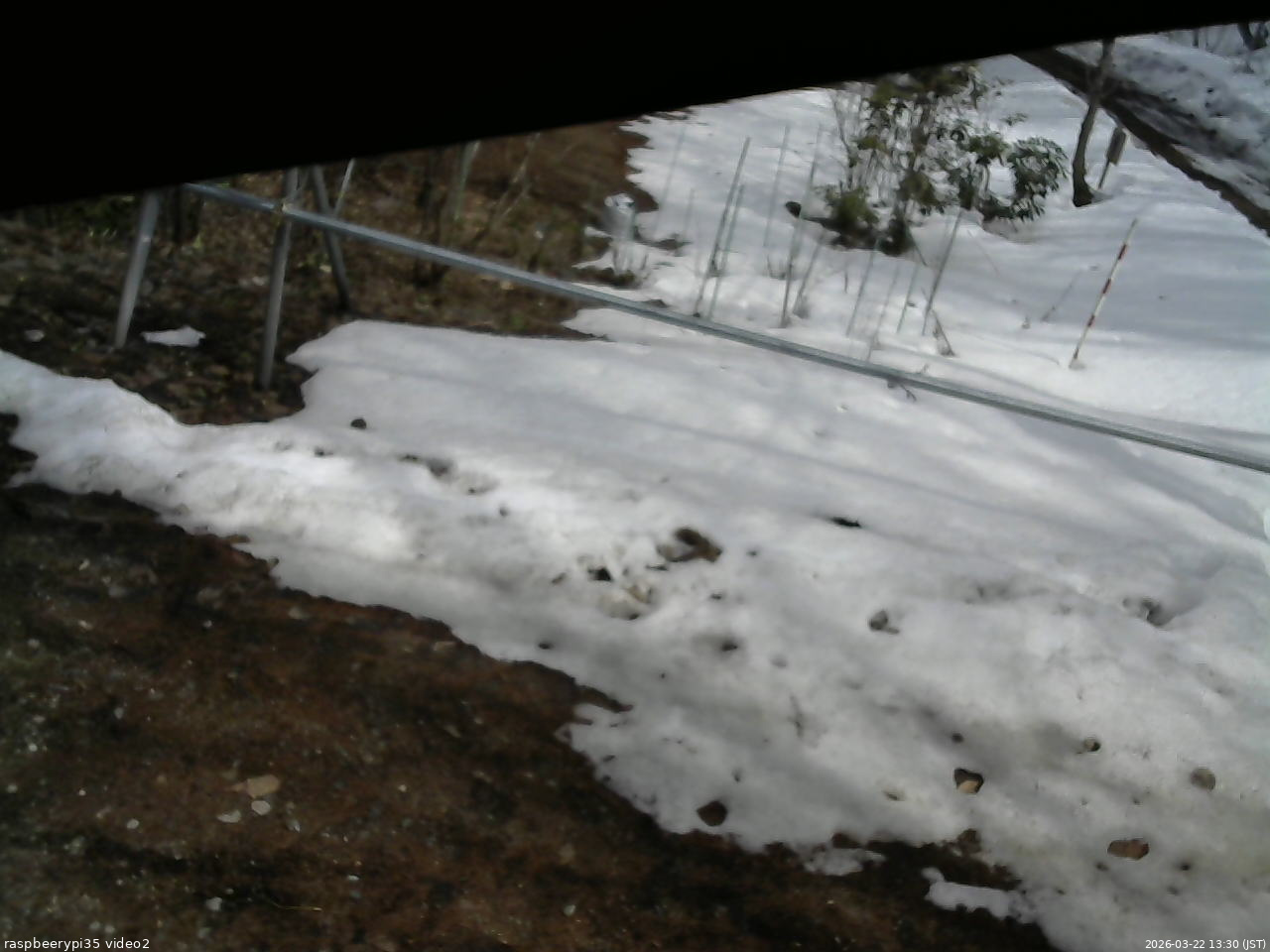 長野県菅平高原 ゆたか山荘 駐車場 2026/03/22 13:30