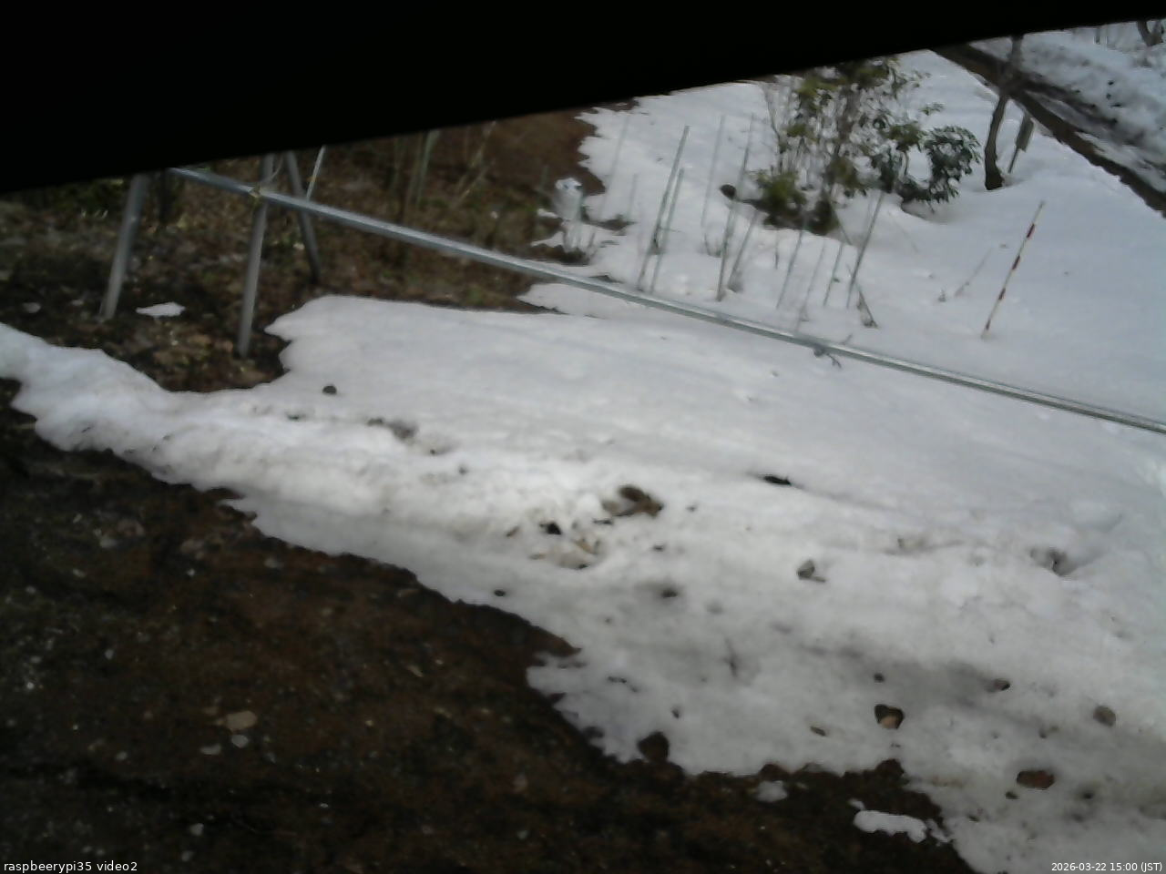 長野県菅平高原 ゆたか山荘 駐車場 2026/03/22 15:00