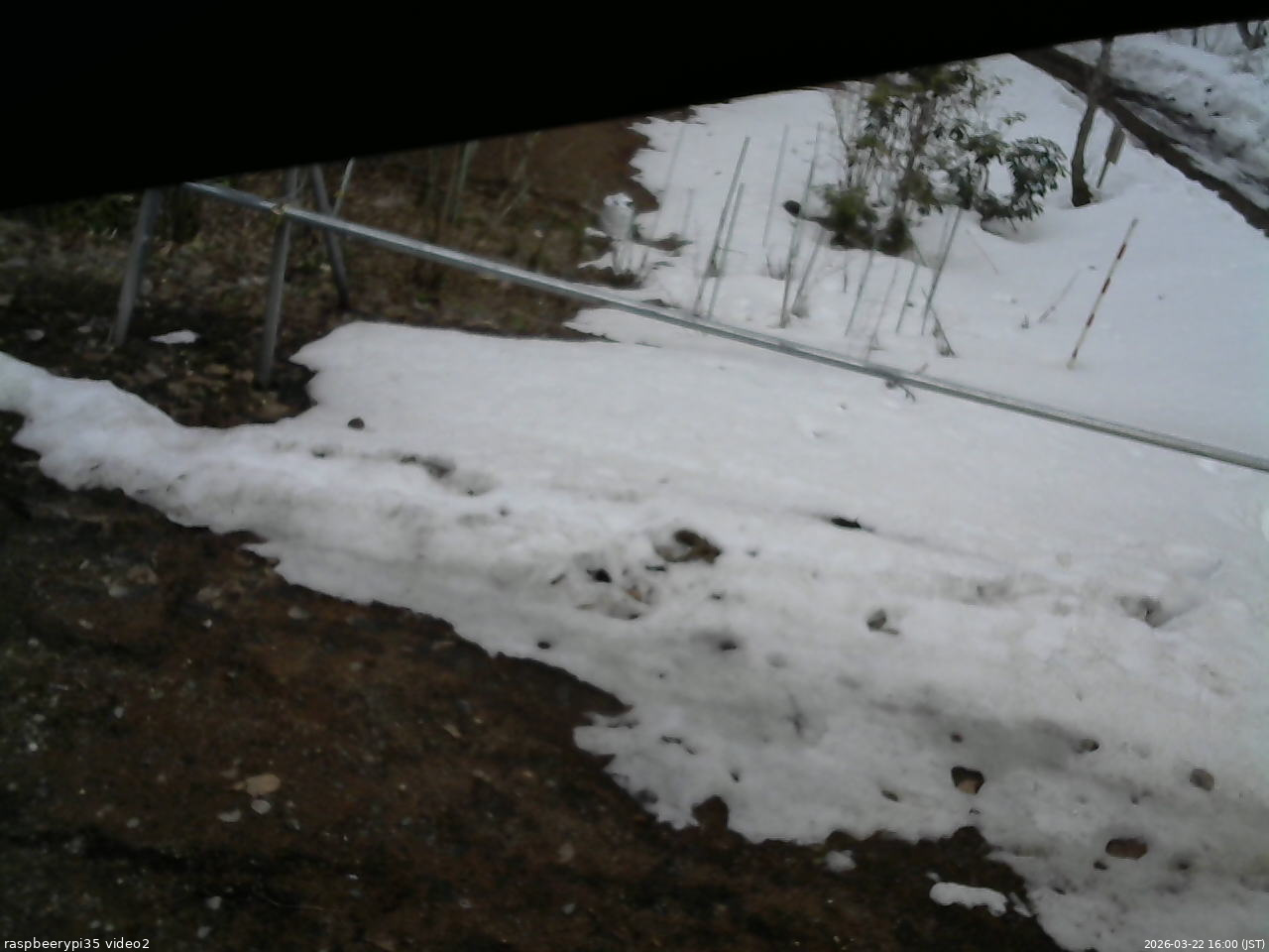 長野県菅平高原 ゆたか山荘 駐車場 2026/03/22 16:00