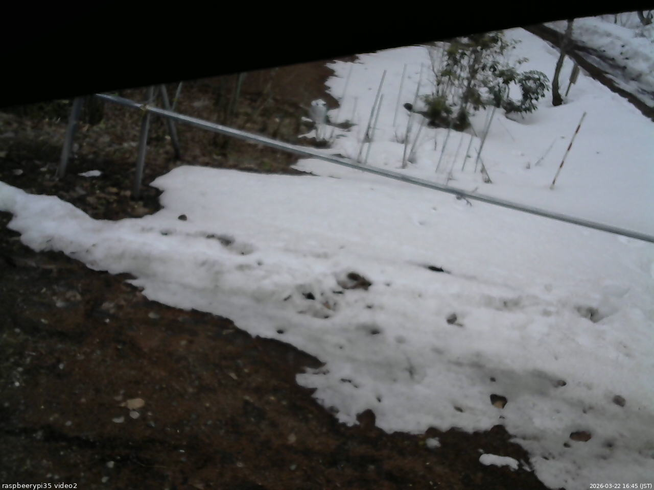 長野県菅平高原 ゆたか山荘 駐車場 2026/03/22 16:45