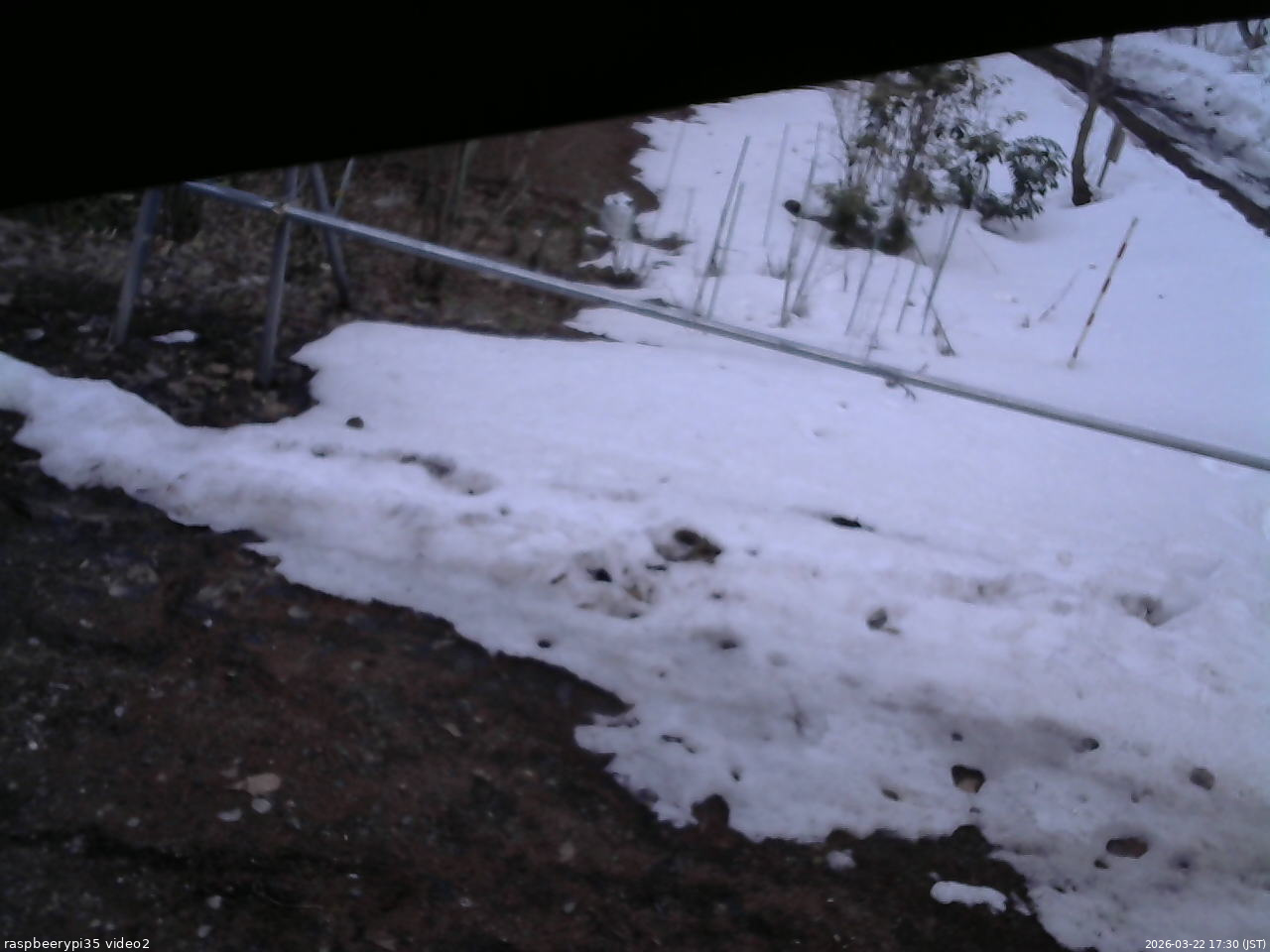 長野県菅平高原 ゆたか山荘 駐車場 2026/03/22 17:30