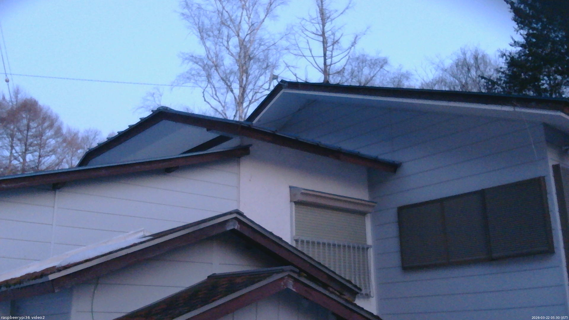 長野県菅平高原 ゆたか山荘 駐車場奥 2026/03/22 05:30