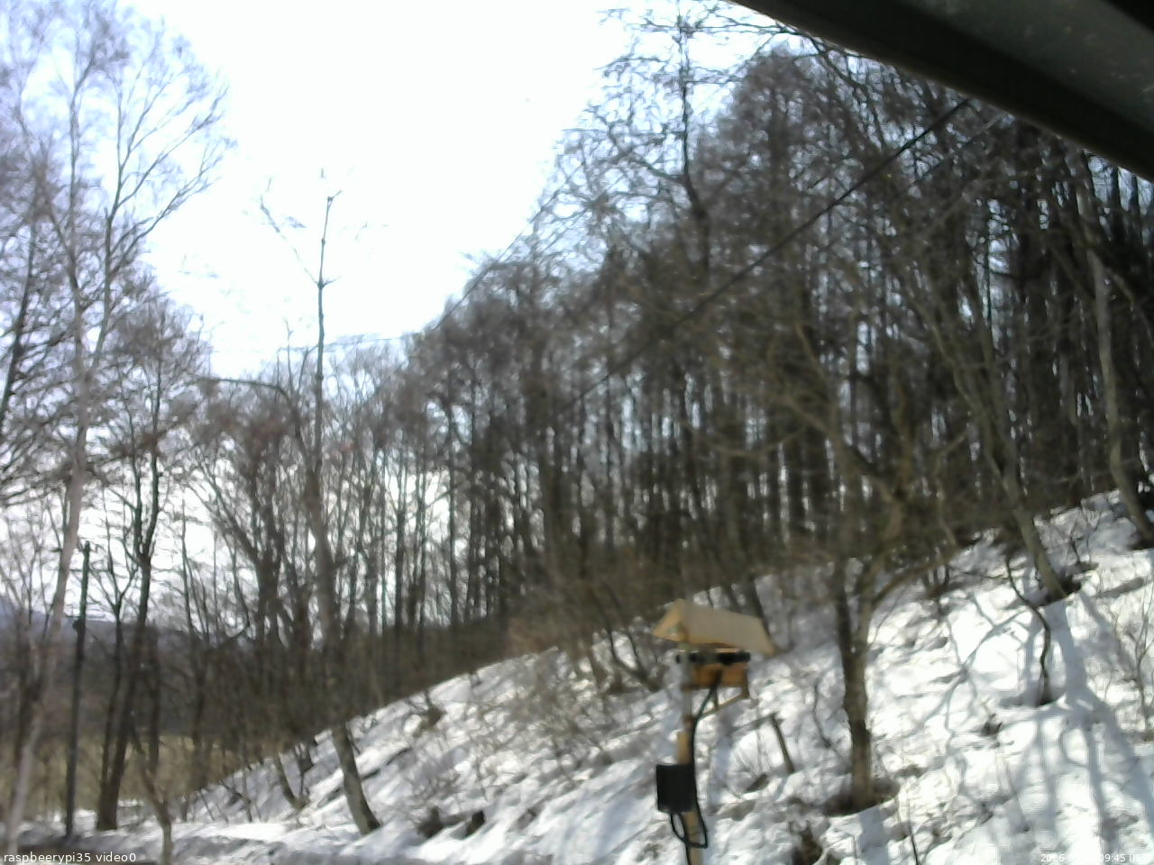 長野県菅平高原 ゆたか山荘 温度計 2026/03/23 09:45