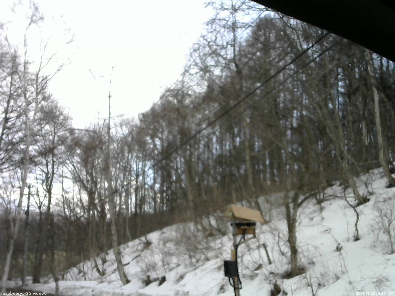 長野県菅平高原 ゆたか山荘 温度計 2026/03/23 16:00