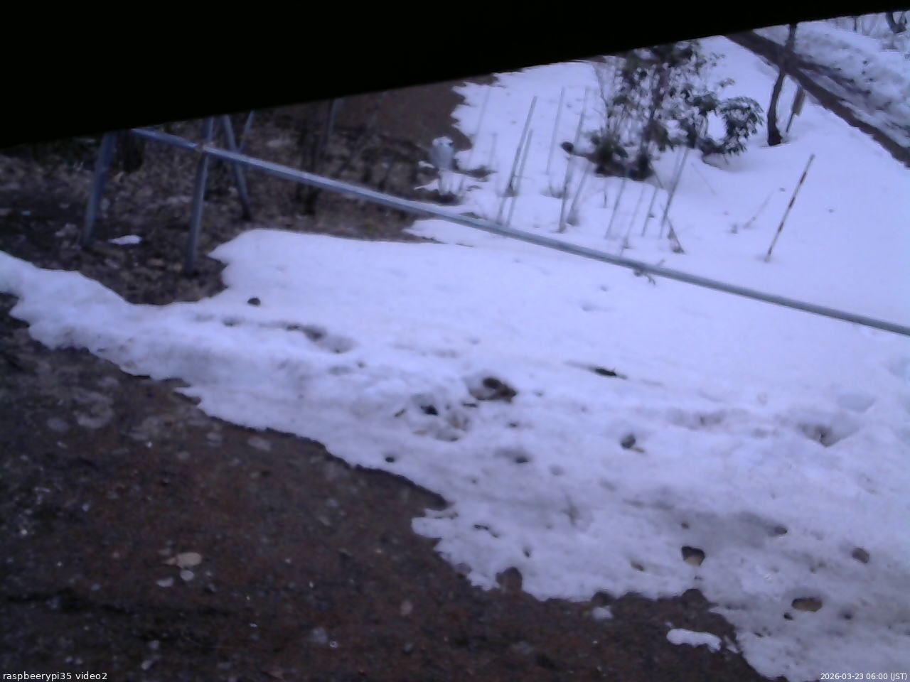 長野県菅平高原 ゆたか山荘 駐車場 2026/03/23 06:00
