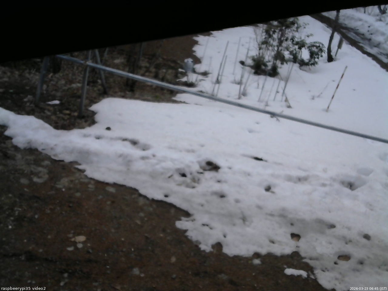 長野県菅平高原 ゆたか山荘 駐車場 2026/03/23 06:45
