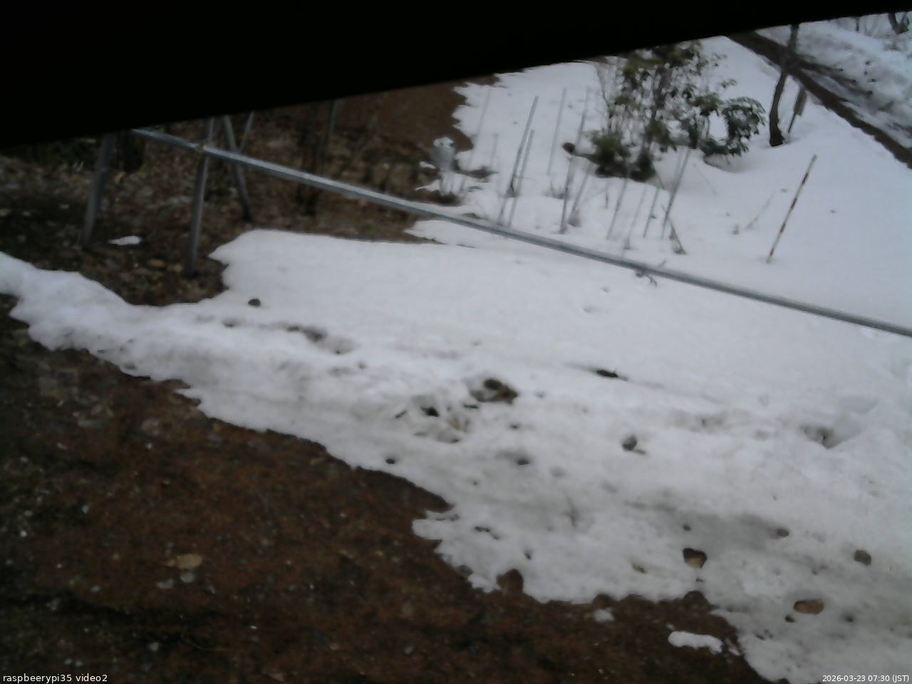 長野県菅平高原 ゆたか山荘 駐車場 2026/03/23 07:30