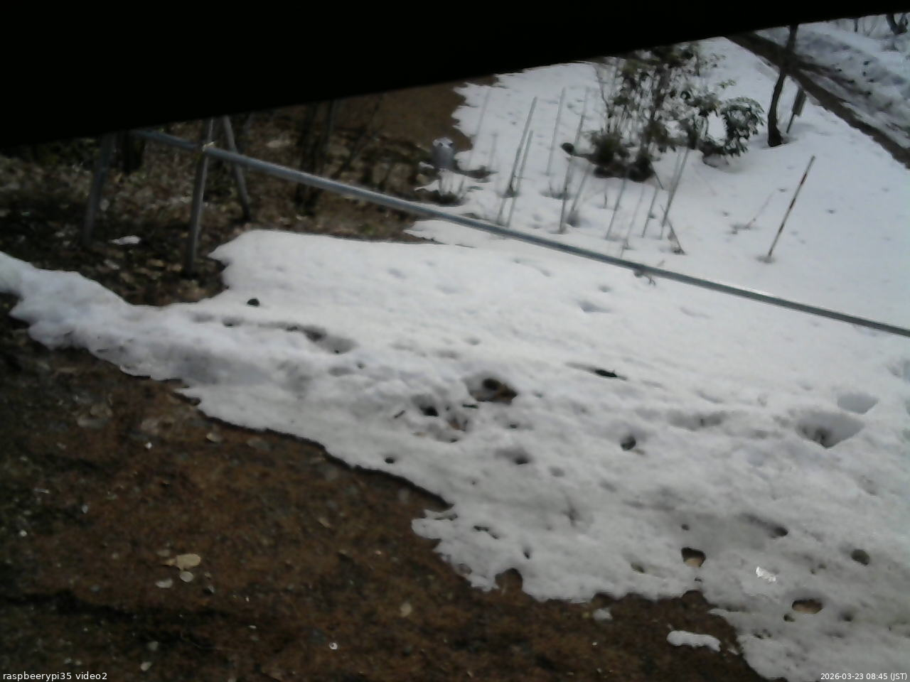 長野県菅平高原 ゆたか山荘 駐車場 2026/03/23 08:45