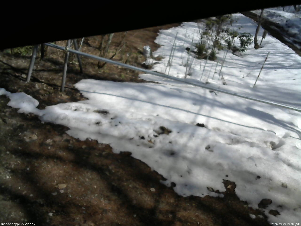 長野県菅平高原 ゆたか山荘 駐車場 2026/03/23 13:00