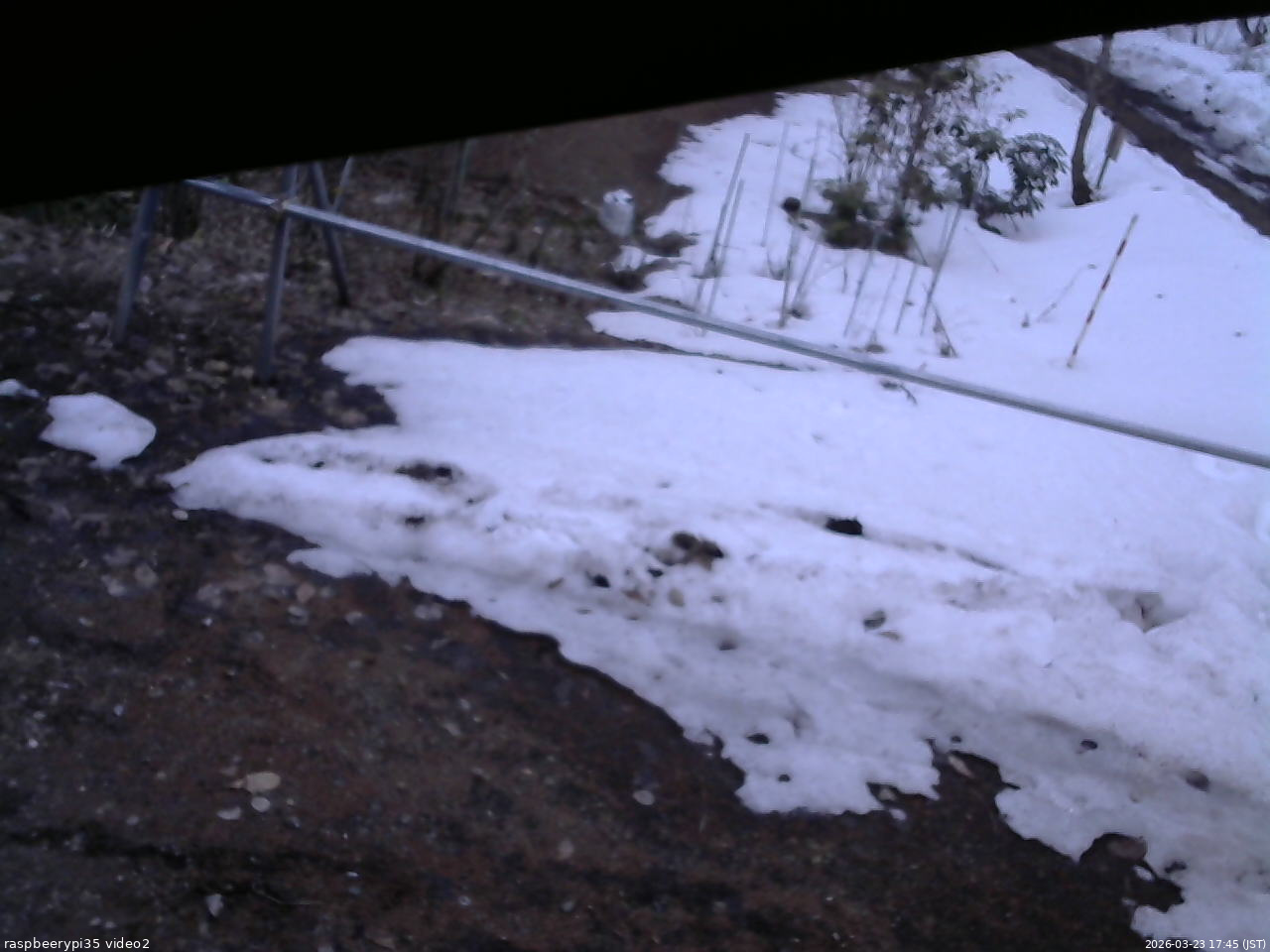 長野県菅平高原 ゆたか山荘 駐車場 2026/03/23 17:45