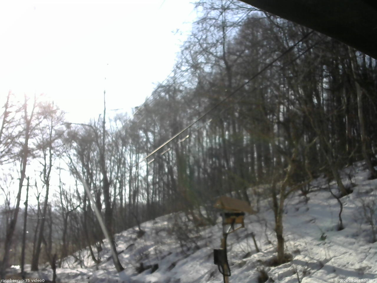 長野県菅平高原 ゆたか山荘 温度計 2026/03/24 07:30