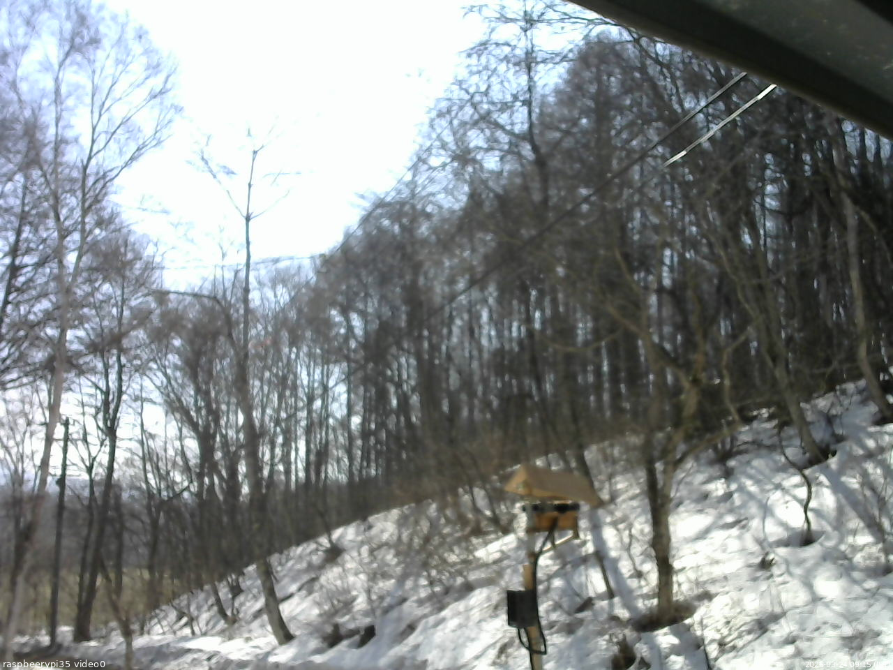 長野県菅平高原 ゆたか山荘 温度計 2026/03/24 09:15