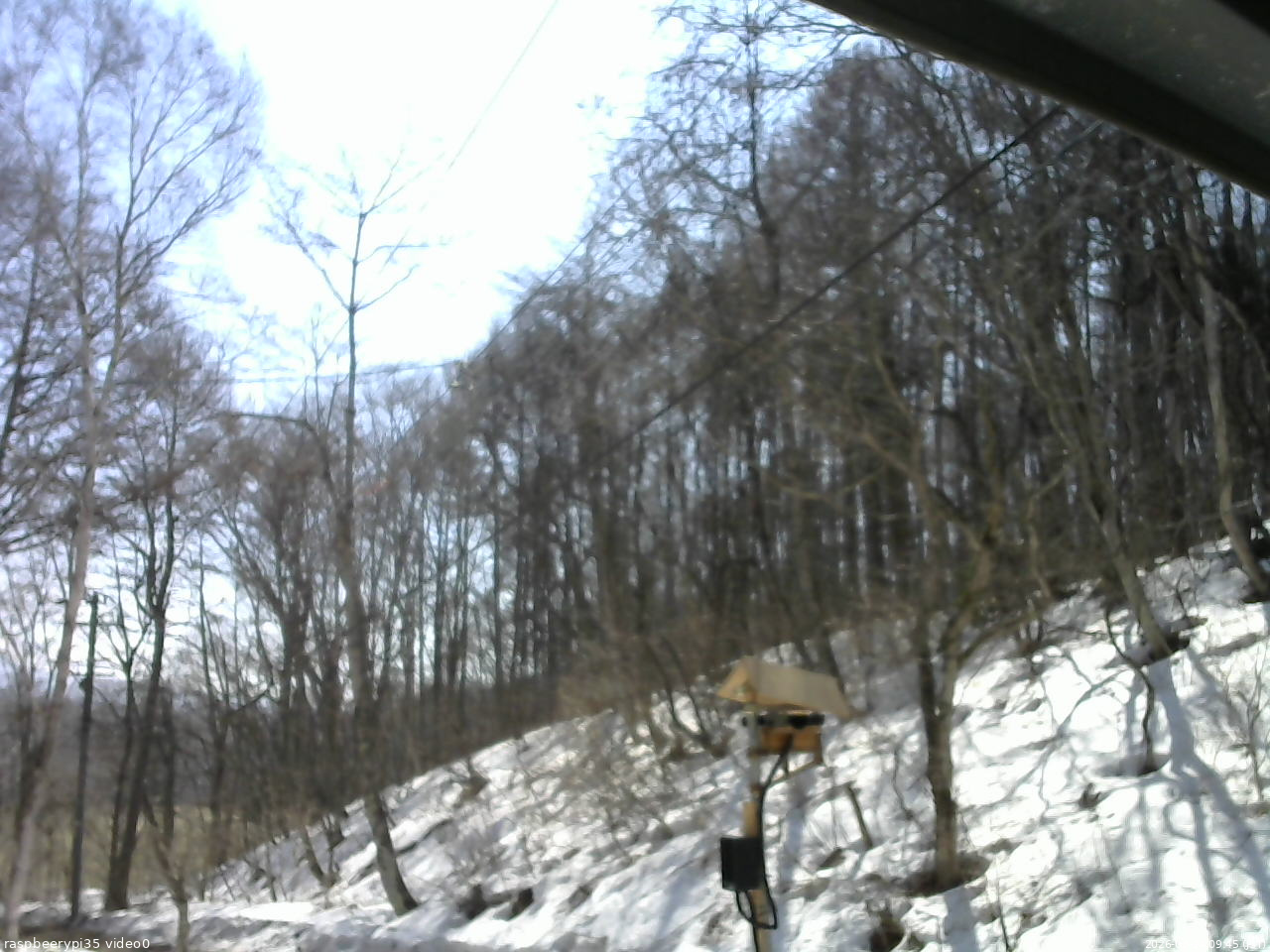 長野県菅平高原 ゆたか山荘 温度計 2026/03/24 09:45