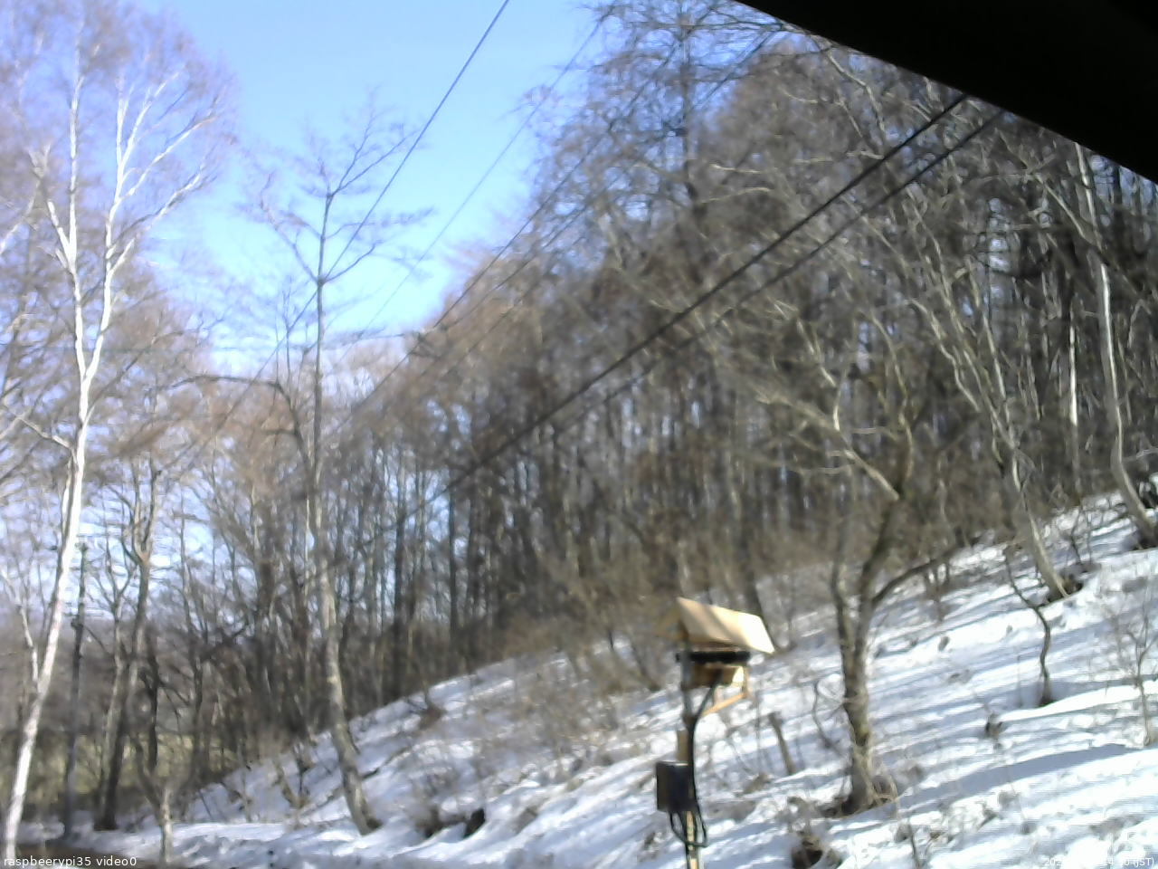 長野県菅平高原 ゆたか山荘 温度計 2026/03/24 14:30