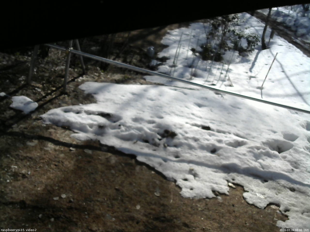 長野県菅平高原 ゆたか山荘 駐車場 2026/03/24 08:00