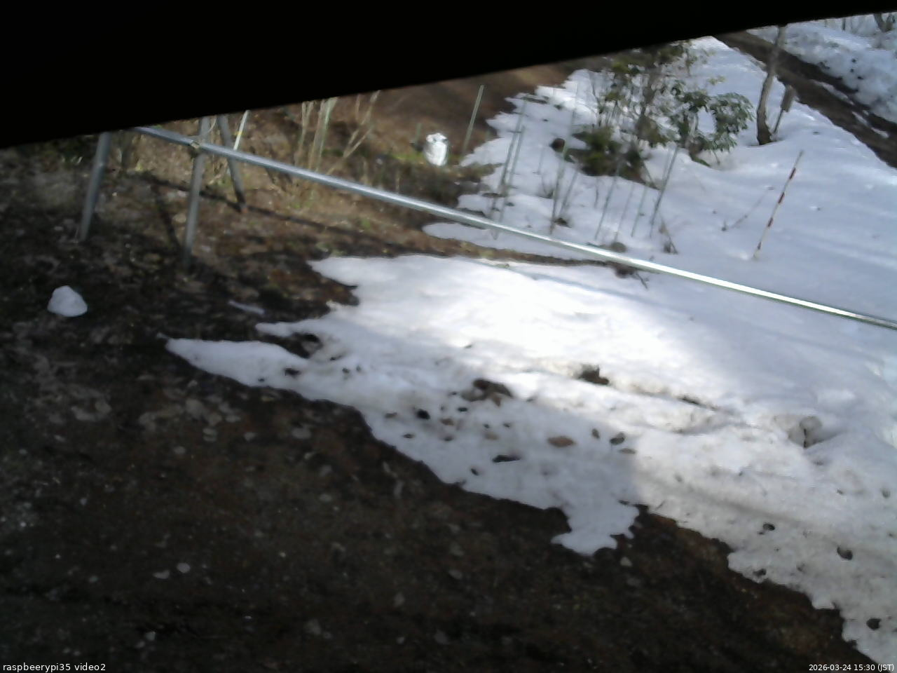 長野県菅平高原 ゆたか山荘 駐車場 2026/03/24 15:30