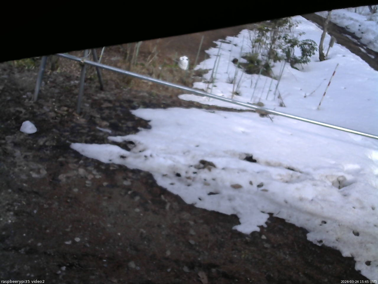 長野県菅平高原 ゆたか山荘 駐車場 2026/03/24 15:45