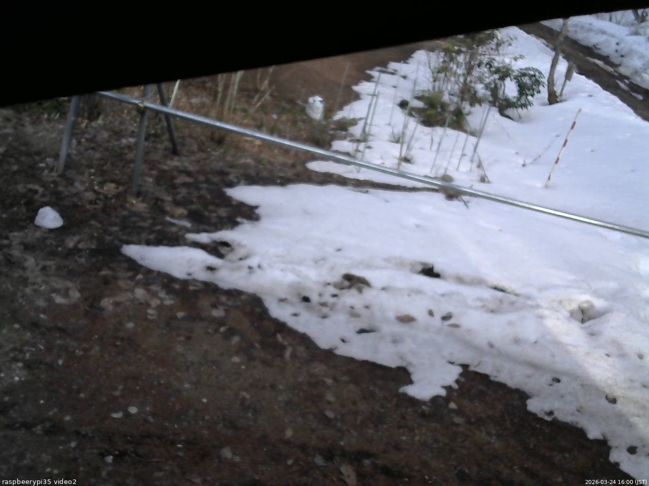 長野県菅平高原 ゆたか山荘 駐車場 2026/03/24 16:00