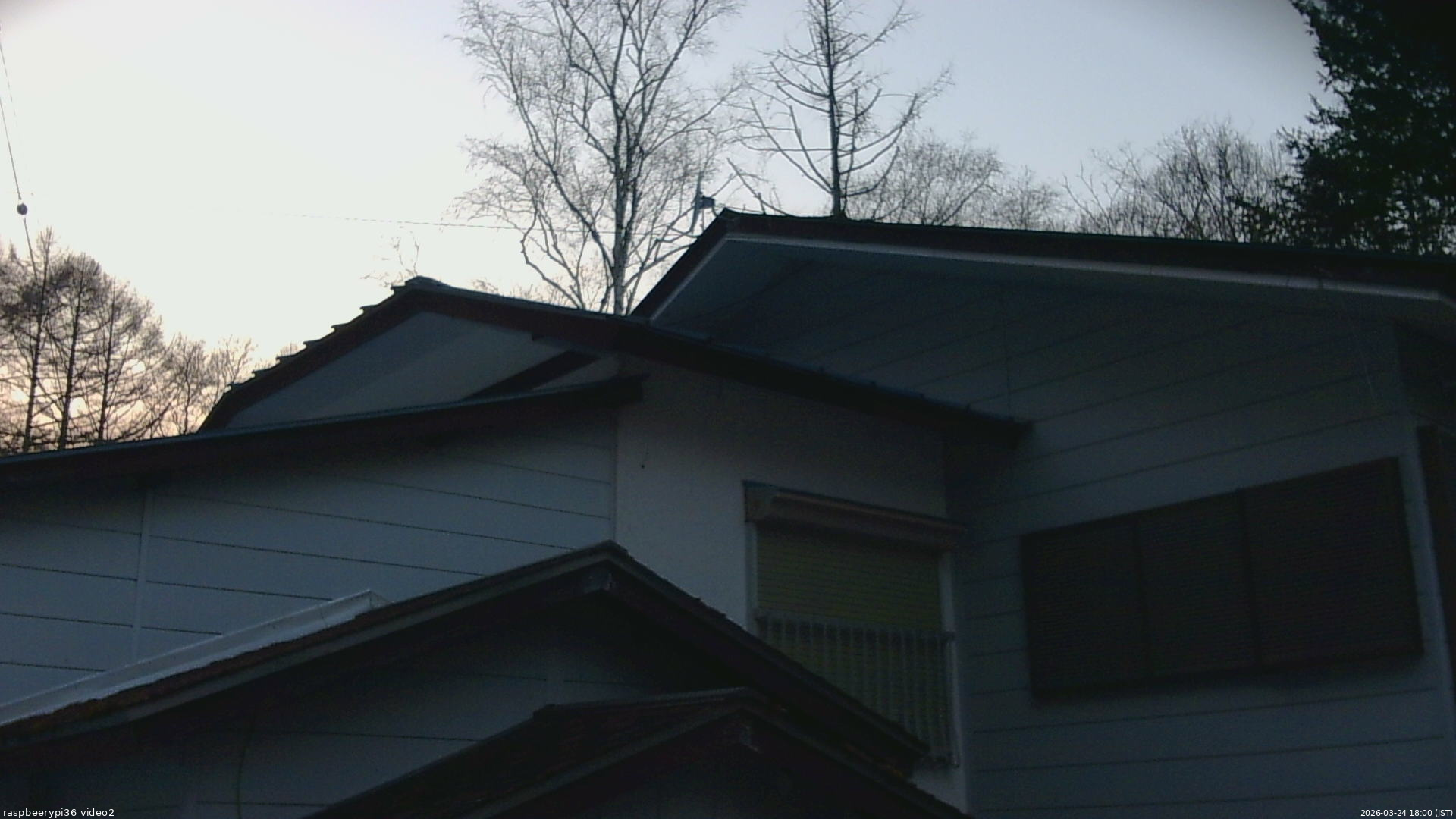 長野県菅平高原 ゆたか山荘 駐車場奥 2026/03/24 18:00