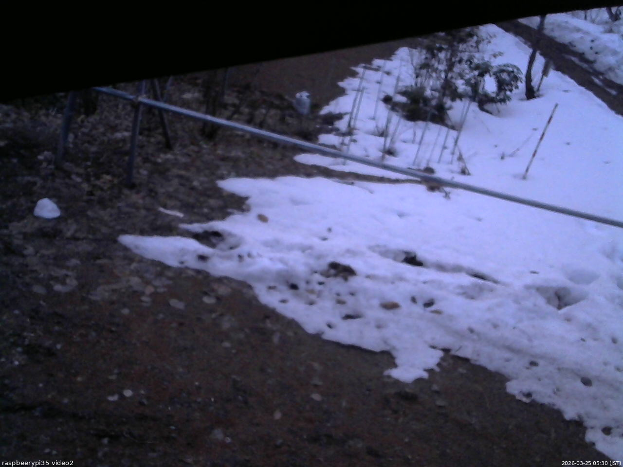 長野県菅平高原 ゆたか山荘 駐車場 2026/03/25 05:30