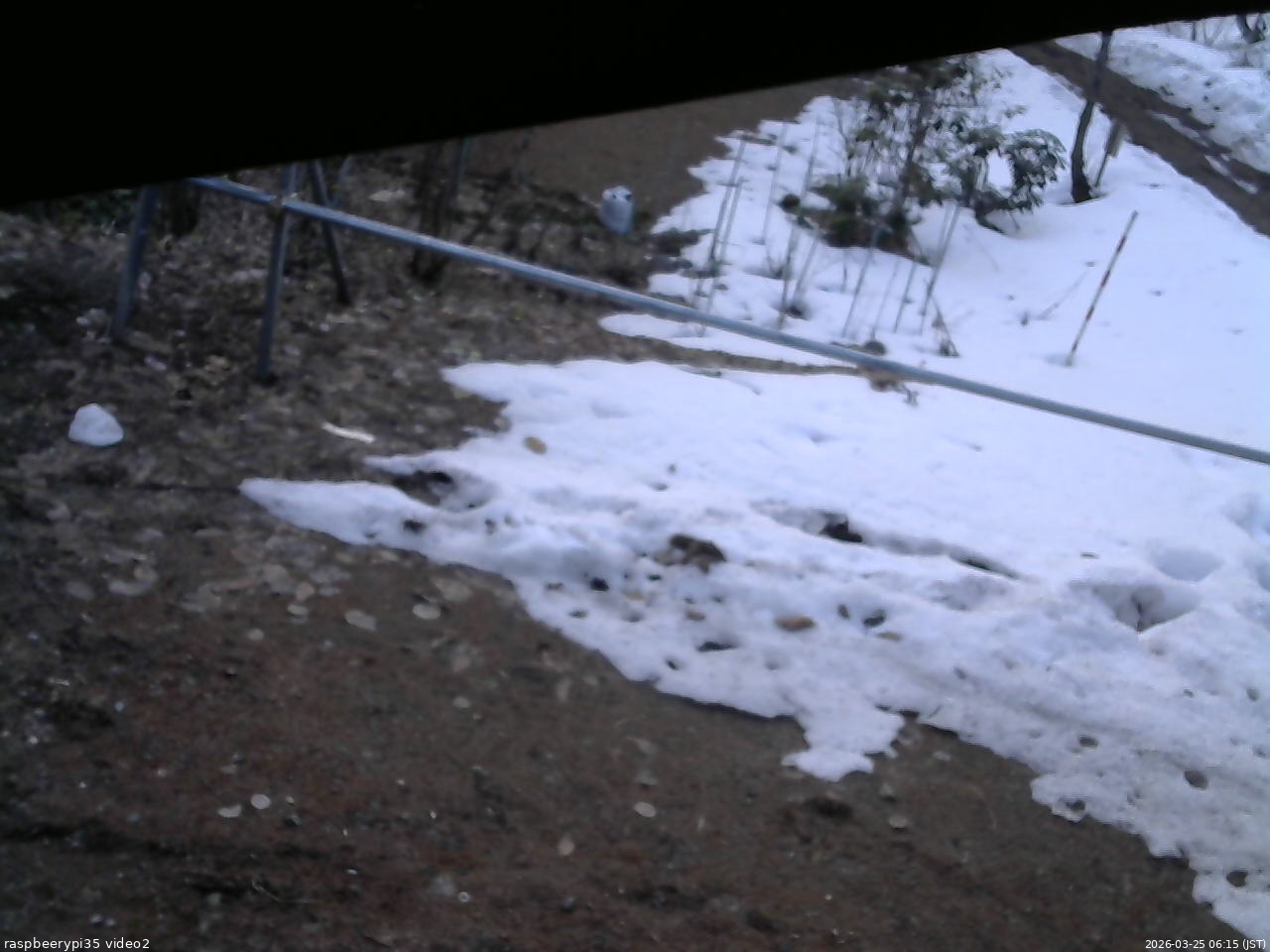 長野県菅平高原 ゆたか山荘 駐車場 2026/03/25 06:15