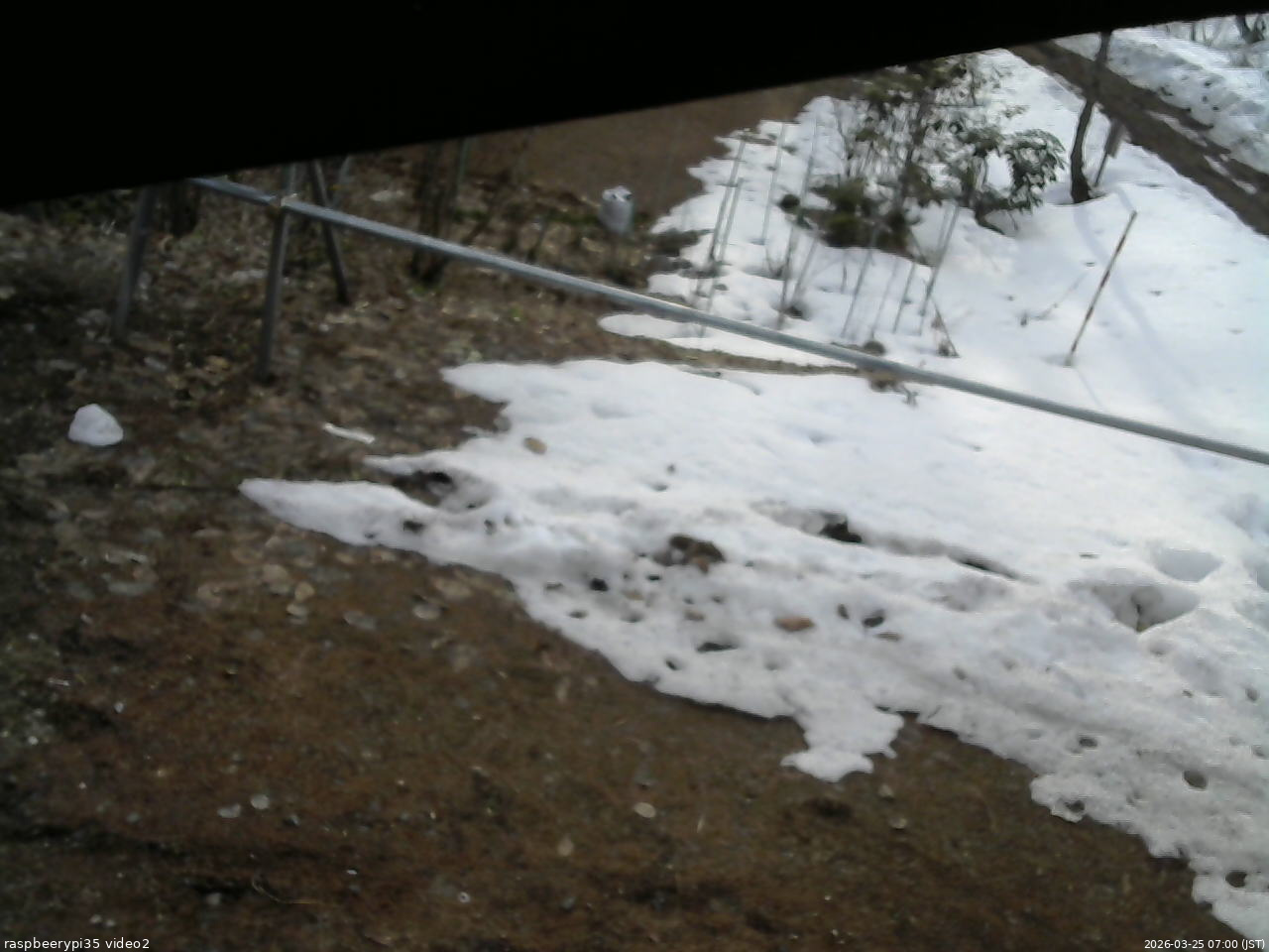 長野県菅平高原 ゆたか山荘 駐車場 2026/03/25 07:00